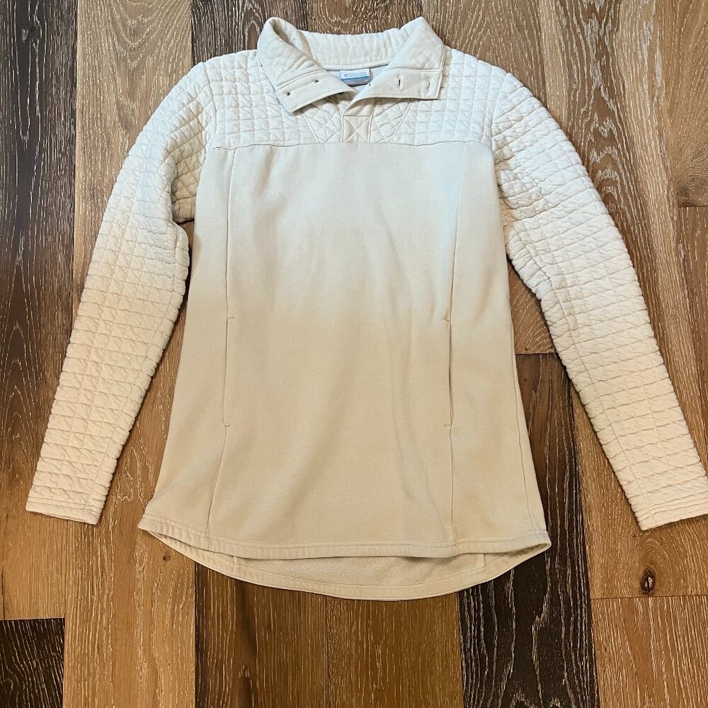 COLUMBIA Women Sunday Summit II Tunic Cream Size M